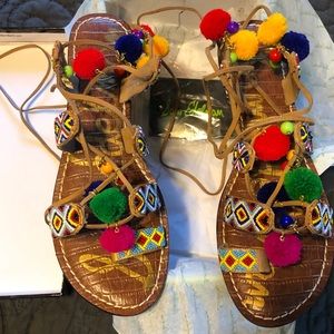 Sam Edelman Lisabeth Lace Up Sandal